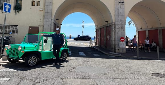 Guided Tour of the French Riviera in an Electric Moke, Departing from Nice