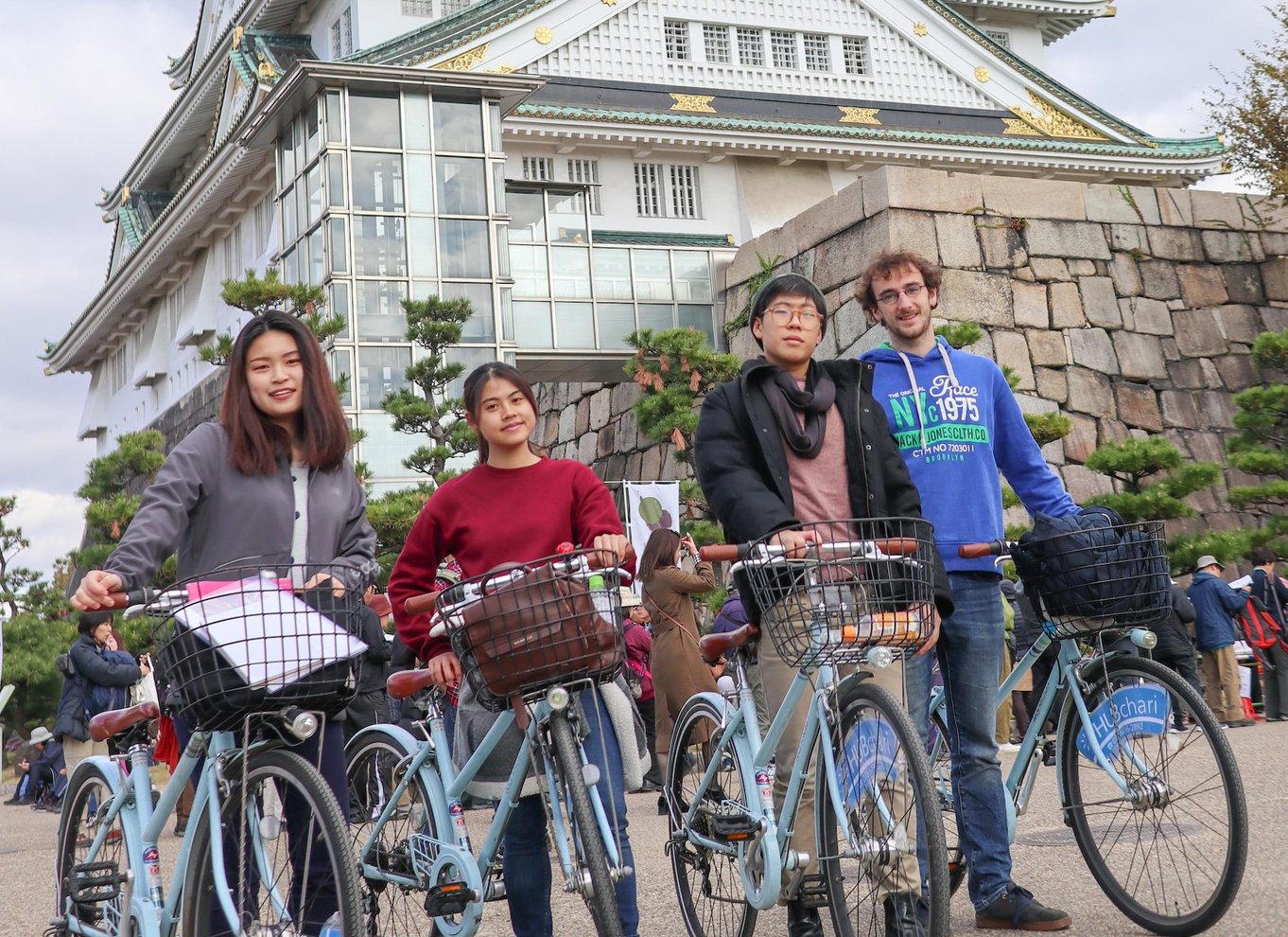 Osaka: Guidet cykeltur med byens højdepunkter og frokost