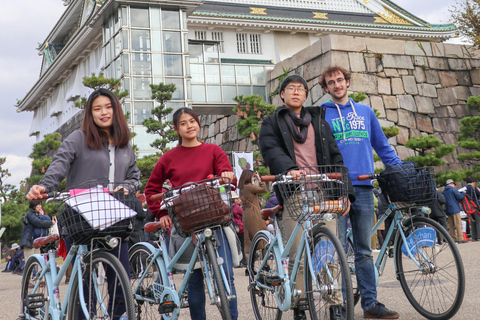 Osaka : 3 heures de visite à vélo des hauts lieux d'OsakaCircuit à vélo de 4 heures sur les hauts lieux d'Osaka