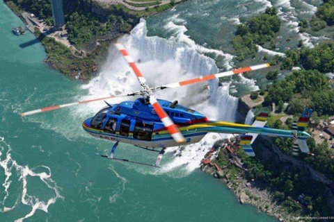 Cataratas do Niágara, EUA: Passeio de barco e passeio de helicóptero com transferCataratas do Niágara EUA: passeio de barco e passeio de helicóptero com traslado