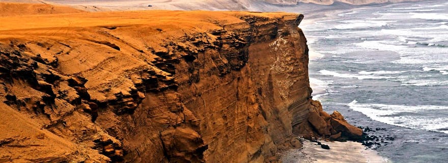 Paracas : Parapente - Parapente au-dessus de la réserve de Paracas