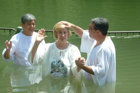 From Jerusalem: Jericho, Jordan River and the Dead Sea Tour