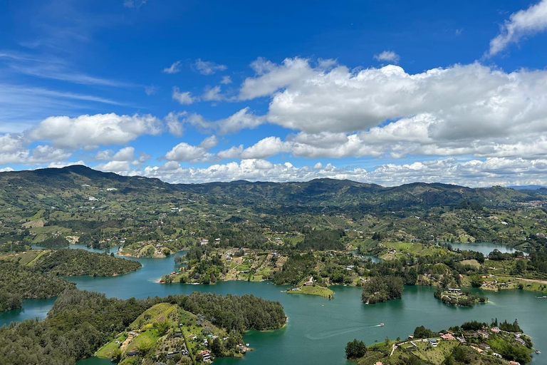 From Medellin: Guatape and El Penol Rock Private Tour