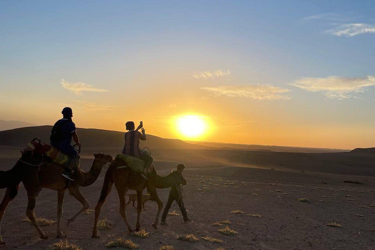 Deserto di Marrakech: Cena spettacolo al tramonto nel deserto di Agafay