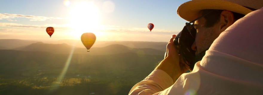 Cairns : vol en montgolfière et déjeuner 3 plats