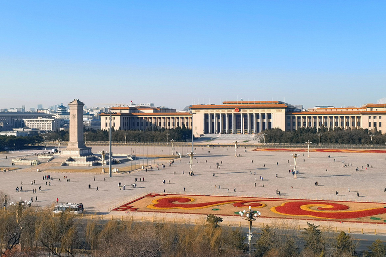 Beijing: Tiananmen Square Flag Lowering Ceremony & City Tour Night Walking Tour Meet at Meeting Point