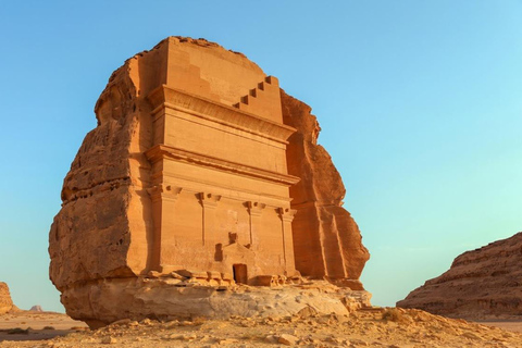 Ganztagestour AlUla, Madain Saleh, Elefantenfelsen und Jabal