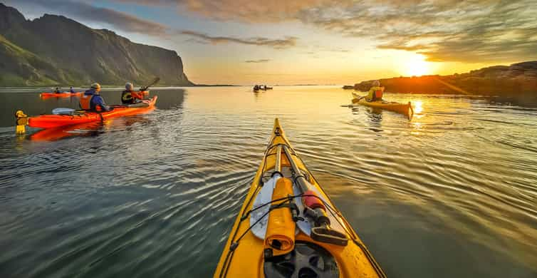 Eggum: Lofoten Islands Midnight Sun Kayak Tour