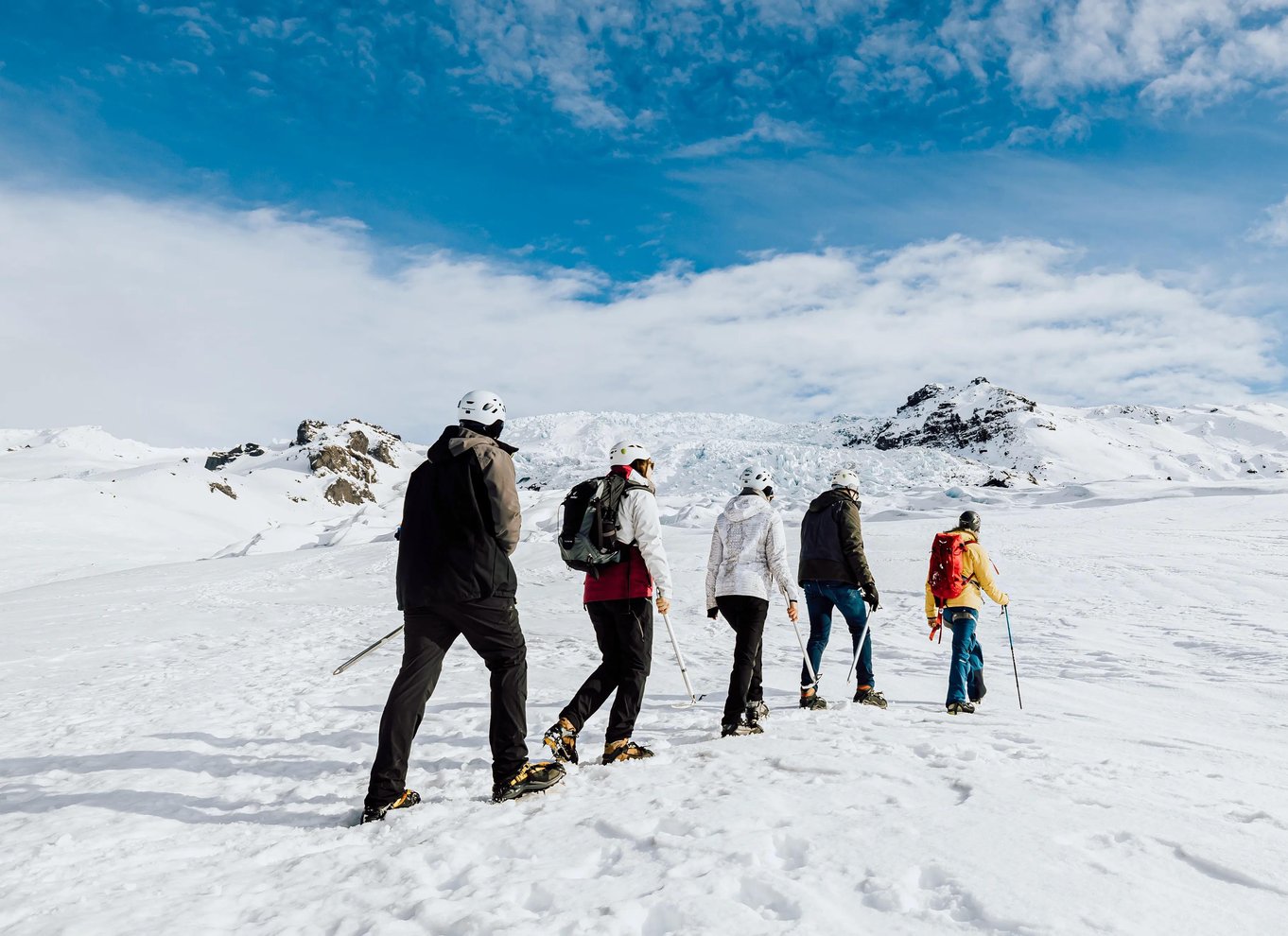Skaftafell: Falljokull-gletsjeren – let vandretur i gruppe