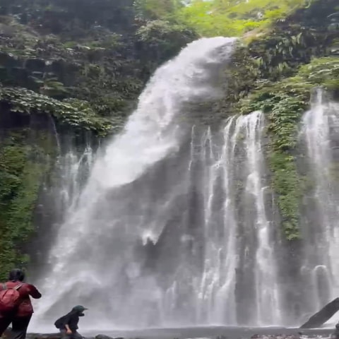 Lombok: Tagestour zu Wasserfällen, einem Dorf und Reisfeldern