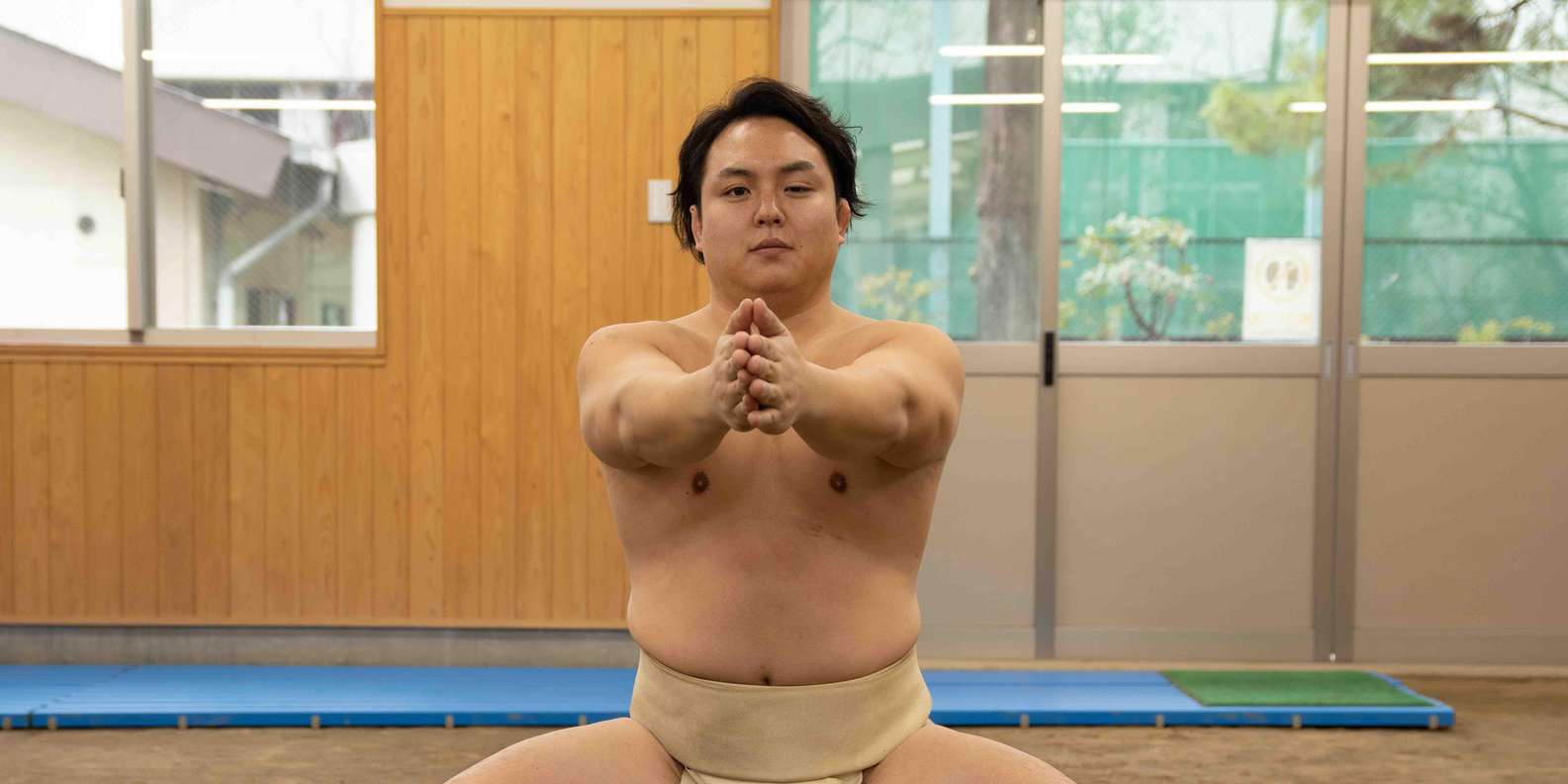 Sumo training at Amita Dojo Tokyo — real keiko at clay dohyo — image 14