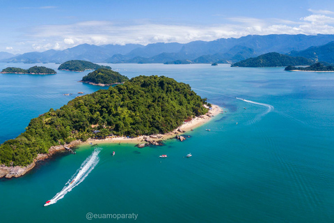 Pelado Island in Paraty - Transportation by Van and Speedboat