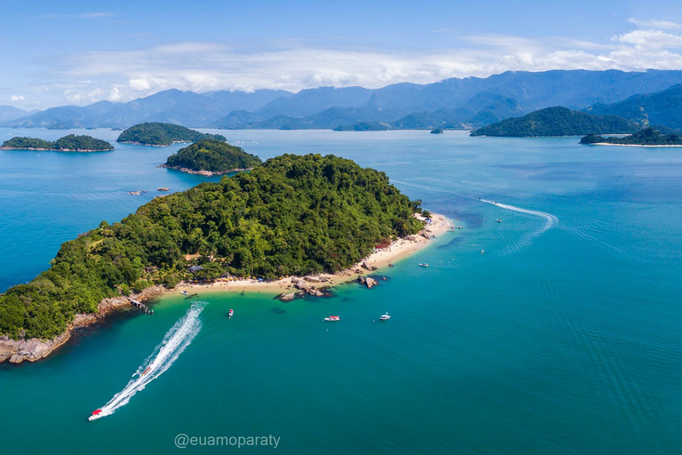 Pelado Island in Paraty - Transportation by Van and Speedboat