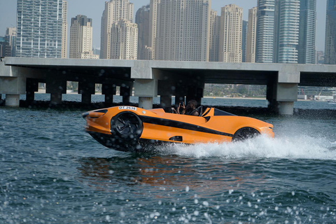 Dubai: Splash & Thrill | 20min Jet Car DXB Harbour JetCar 30 Mins: Dubai Marina Luxury Lamborghini