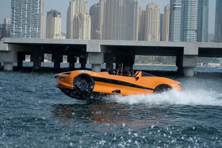Dubai: Splash & Thrill | 20min Jet Car DXB Harbour JetCar 30 Mins: Dubai Marina Luxury Lamborghini