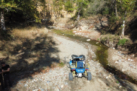 Salónica: Aventura en Buggy de MontañaRuta 1 Pueblo Peristera(+parada en la taberna &quot;Platanos&quot;)