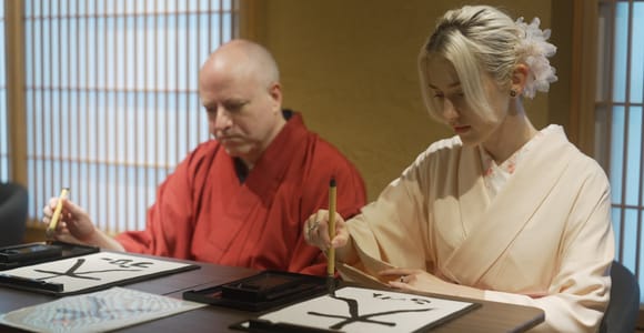Kyoto: Japanese Calligraphy Class