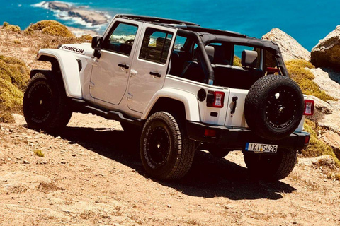 Mykonos: Private Jeep Safari Tour with Hotel Pickup