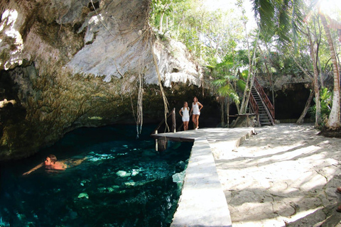 Cancun: Ceremonialna noc Majów, Temazcal i Cenote