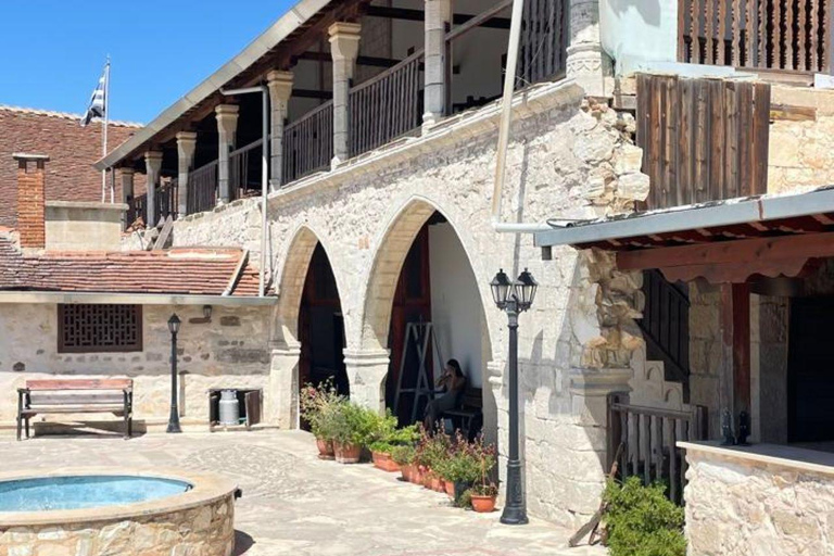 Paphos: Wine and Halloumi Tasting Tour with Pickup