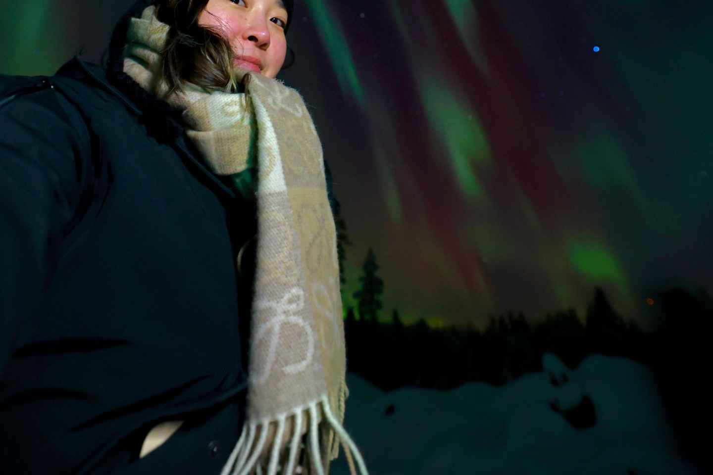 Guarantee Northern Lights Hunt by Minibus With Local Guide