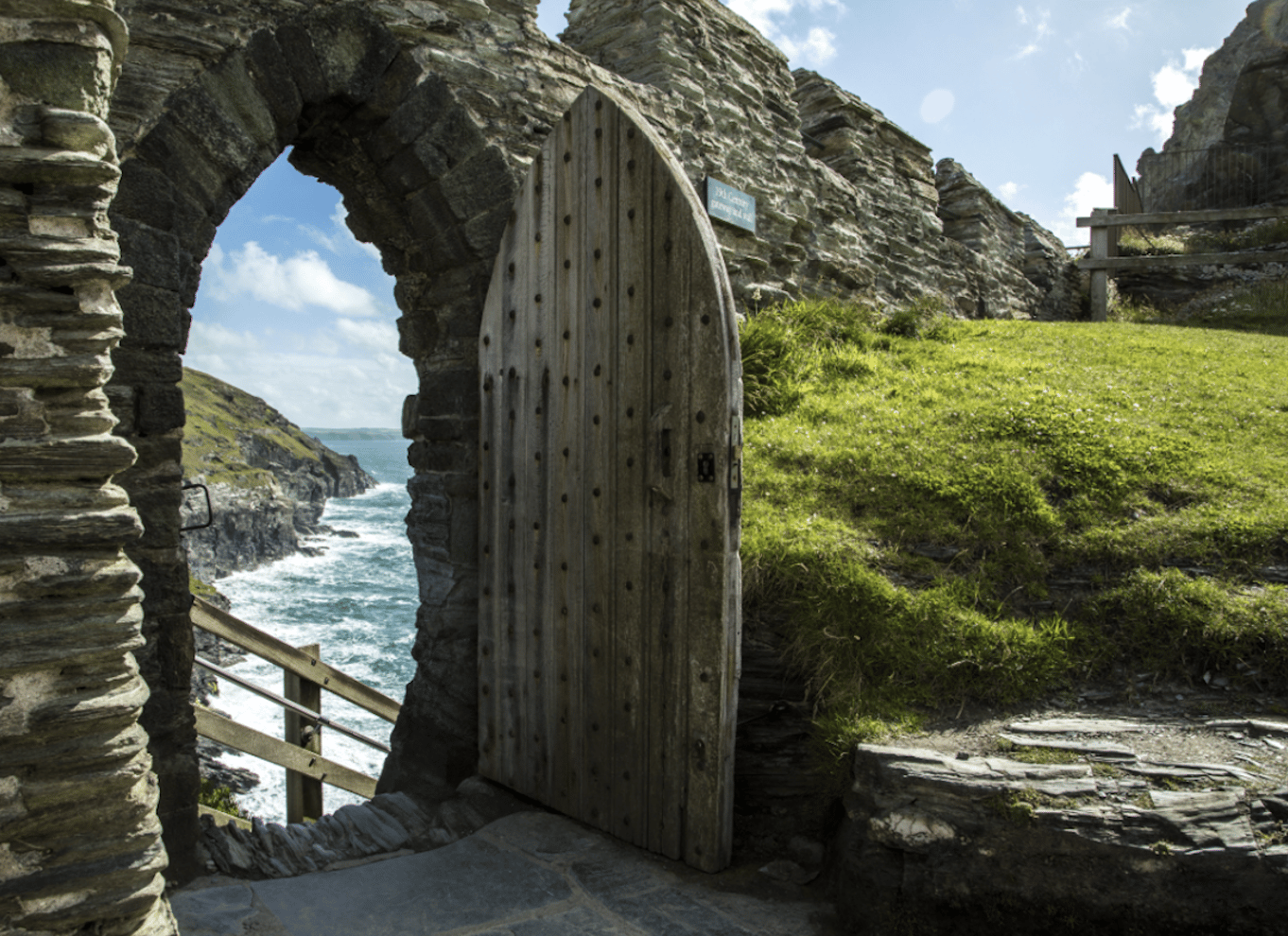 Cornwall: Entrébillet til Tintagel Castle