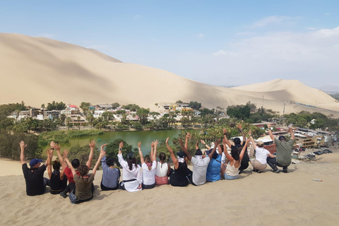 Lima: Paracas &amp; Huacachina Oasis Day Trip with Wine &amp; Dunes