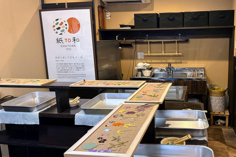 Kyoto; Traditional Japanese Washi Papermaking