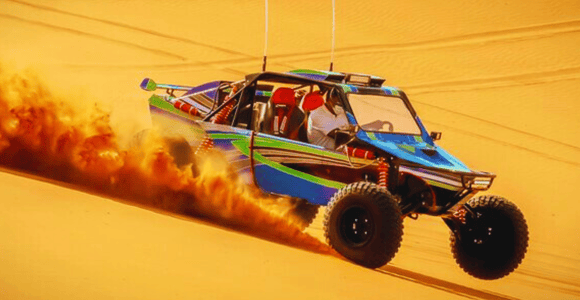 Doha: Buggy Ride, Camel Ride, and Desert Safari Tour