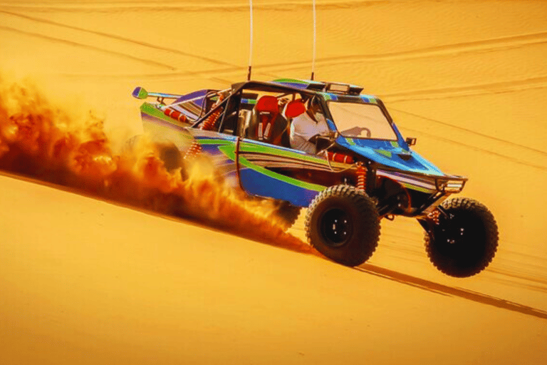 DOHA: Samodzielna przejażdżka buggy z pustynnym safari o odpowiedniej wartości.