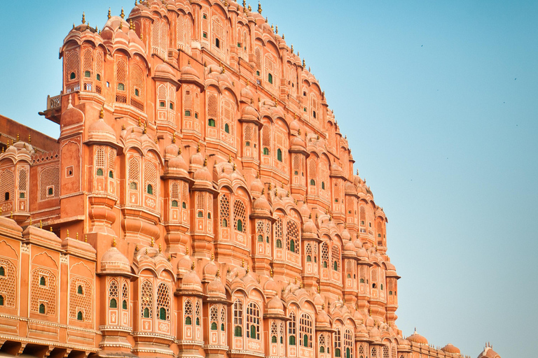 Jaipur Overnachting Privétour met auto en chauffeur vanuit Delhi