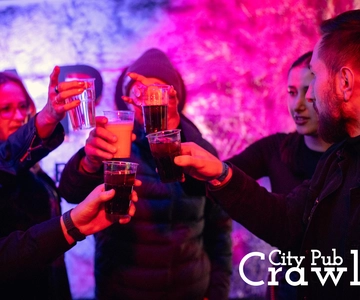 Pub Crawl 1hr Unlimited Beer + Vodka then Clubs in Katowice