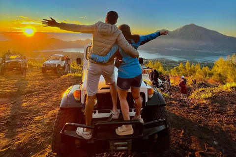 Bali: Sunrise Tour by 4WD Jeep and Instagramable Cafe Enttrance Tickets to The Janu Natural Hot Spring
