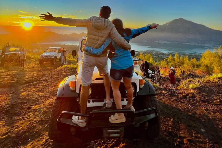 Bali: Sunrise Tour by 4WD Jeep and Instagramable Cafe Enttrance Tickets to The Janu Natural Hot Spring