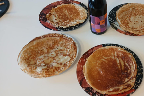 Cooking Class in Sofia: Sourdough Pancakes, Wine & Culture