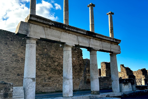 从那不勒斯或索伦托出发游览阿马尔菲海岸和庞贝古城从那不勒斯出发的私人飞机