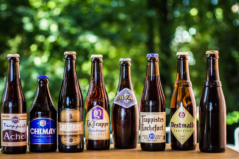 Belgien Trappist Öl Tour: Westmalle, La Trappe, Achel