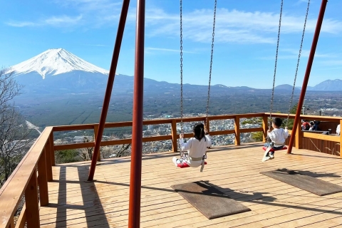 Jednodniowa wycieczka na górę Fuji: Oshino Hakkai, jezioro Kawaguchi z TokioMiejsce odbioru: stacja JR Tokyo, 8:00 rano