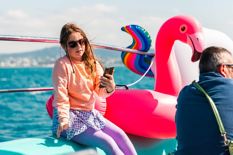 Hammamet: Catamaran Cruise with Swim and Hotel Transfer