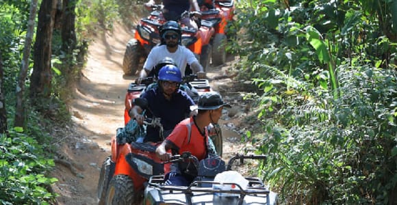 Phuket: Premium ATV Bike mit Big Buddha Tour