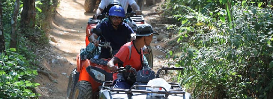 Phuket : Premium ATV Bike avec Big Buddha Tour