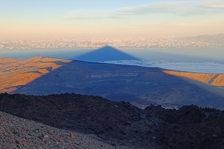 Hiking Summit of Teide by night for a sunrise and a Shadow Climbing Summit of Teide by night for a sunrise and a Shadow