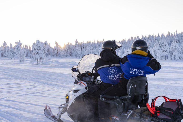 Saariselka: Snowmobile Safari on Tundra