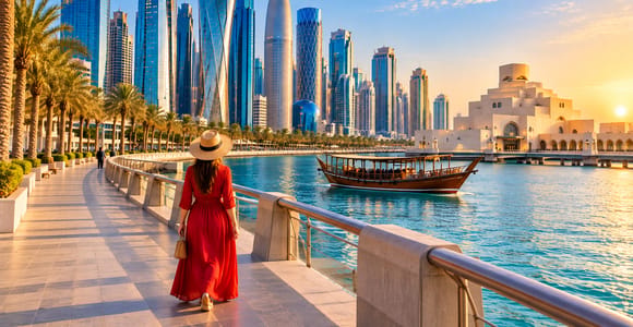 Doha: 4-Hour Layover Tour of Souq Waqif & Top Sights