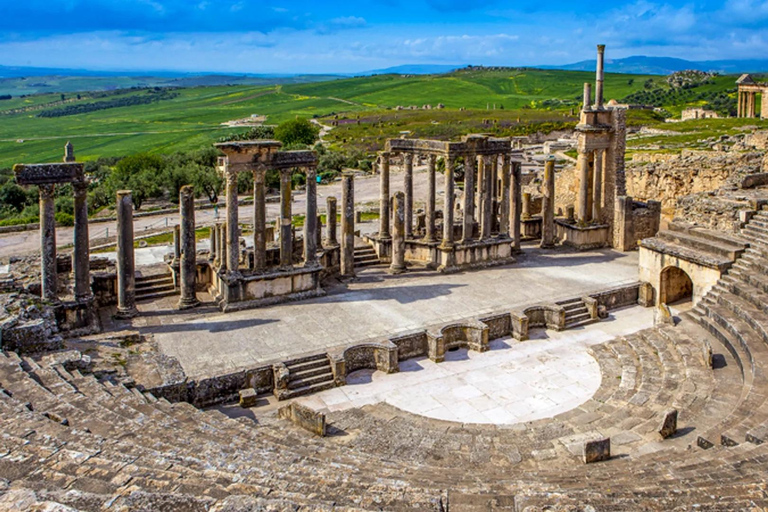 From Sousse or Hammamet: Dougga & Bulla Regia Private Tour