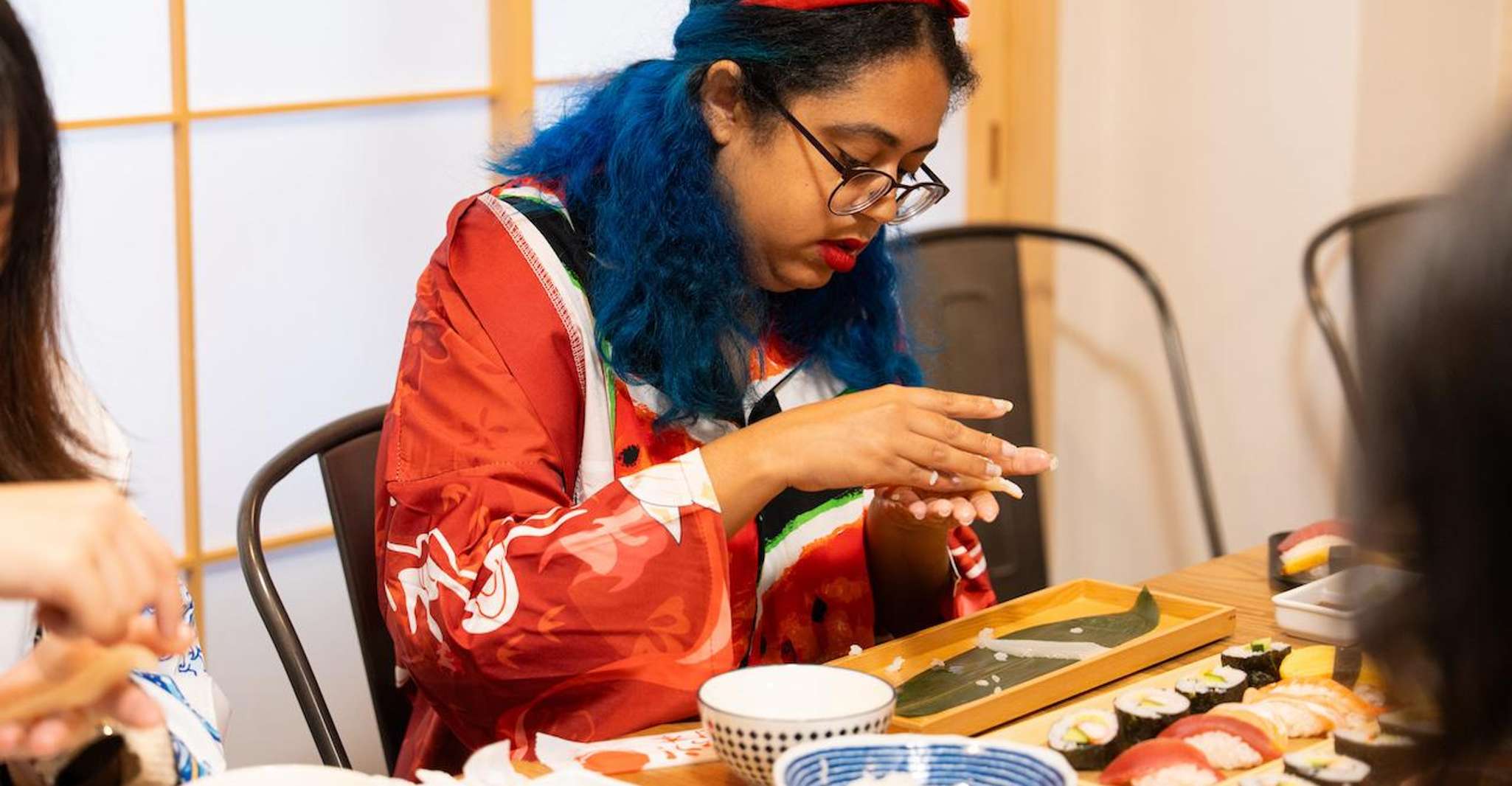 Tokyo: Sushi Making Class in a Happi Coat near a Famous Spot photo 14