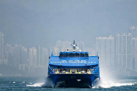 High-Speed Ferry Tickets Between Hong Kong and Macau First Class, Macau to HK (09:00–17:30)