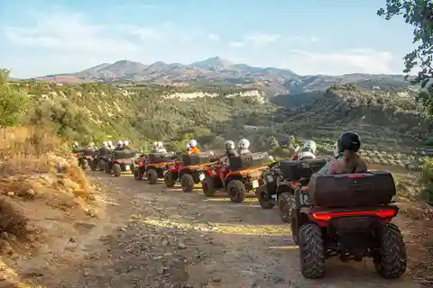 Bali Rethymno Panormo half day quad safari adventure