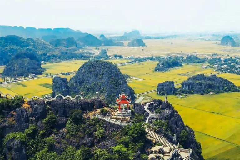 Z Ha Noi: Hoa Lu, Tam Coc i jaskinie Mua - wycieczka 1-dniowa