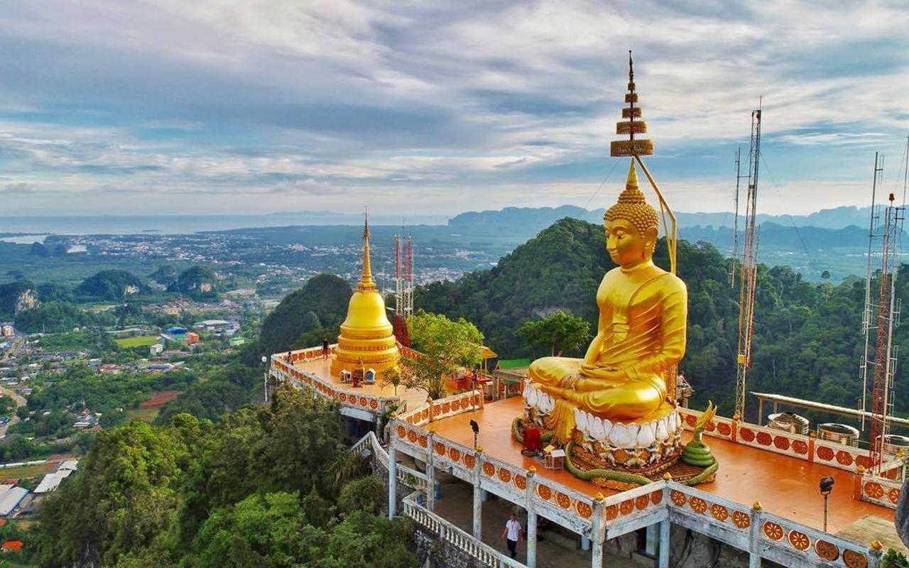 Krabi: Tigerhöhle, heiße Quellen und Smaragdpool-Dschungeltour
